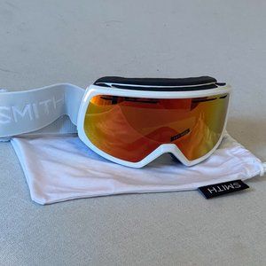 Smith Drift Goggles White - Red Sol-X Mirror